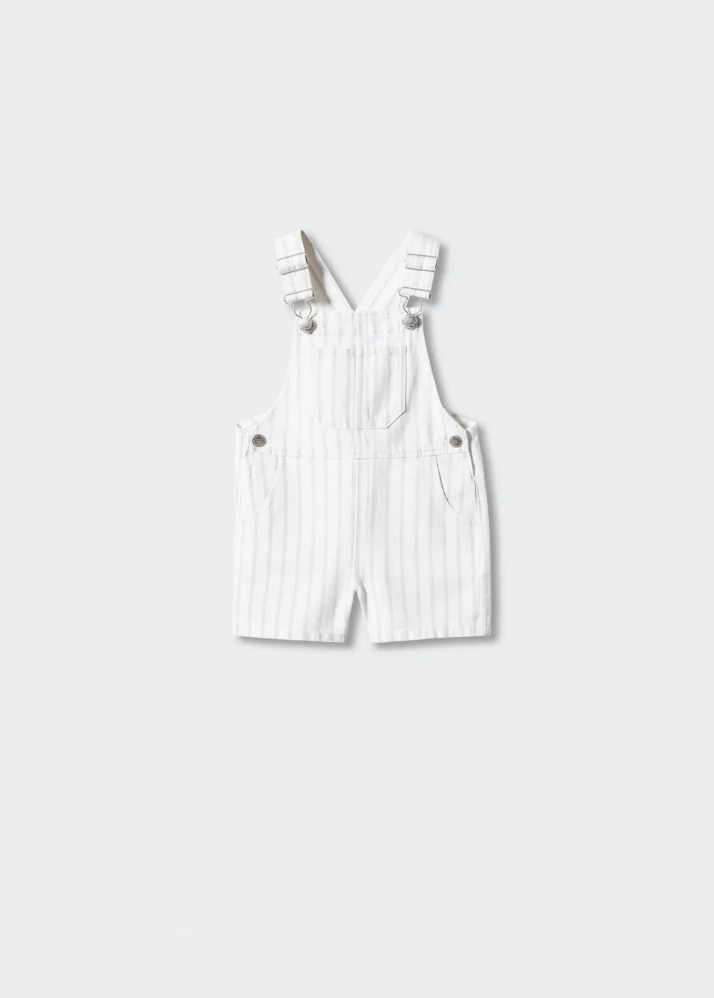 Salopette cotone righe