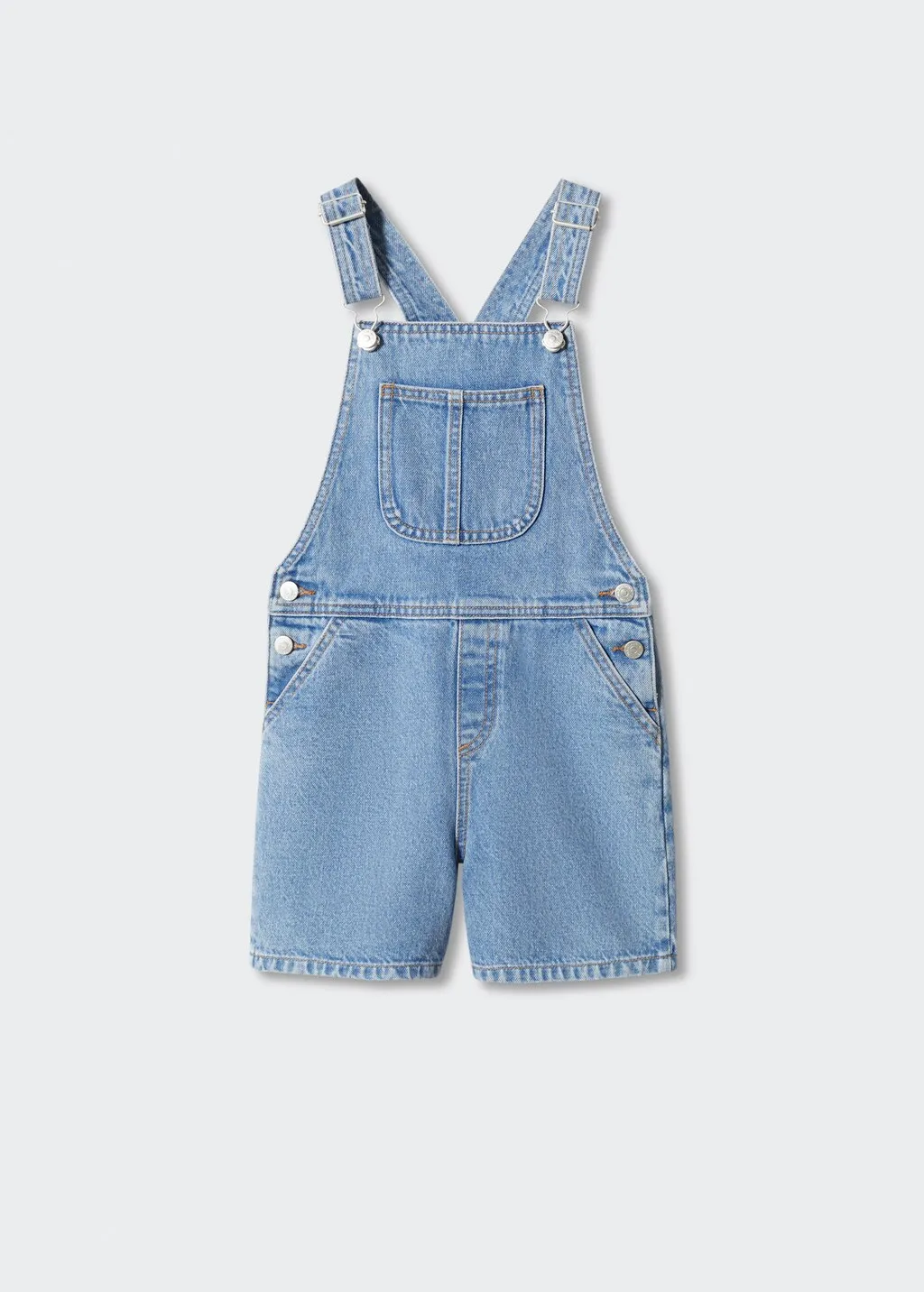 Salopette denim corta