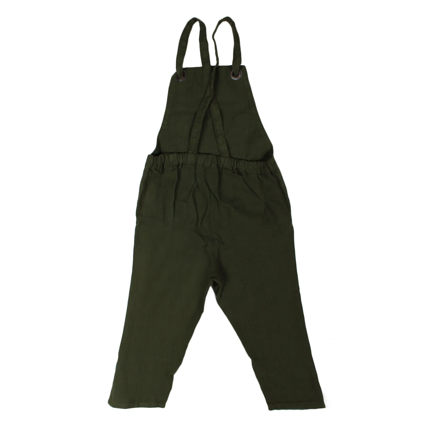 Salopette Verde Bambina