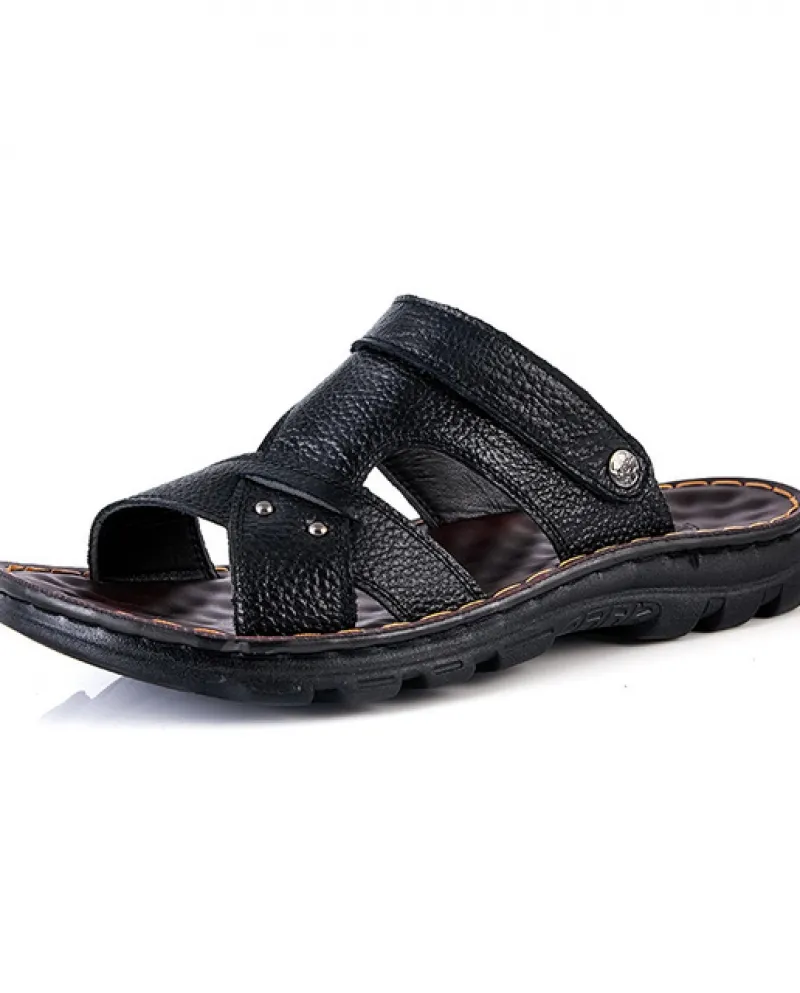 Sandalo in vera pelle Scarpe da gladiatore Hombre Casual Comfort Summer Samool S Handmade Plage 39 In Sandale Para Geta Cour