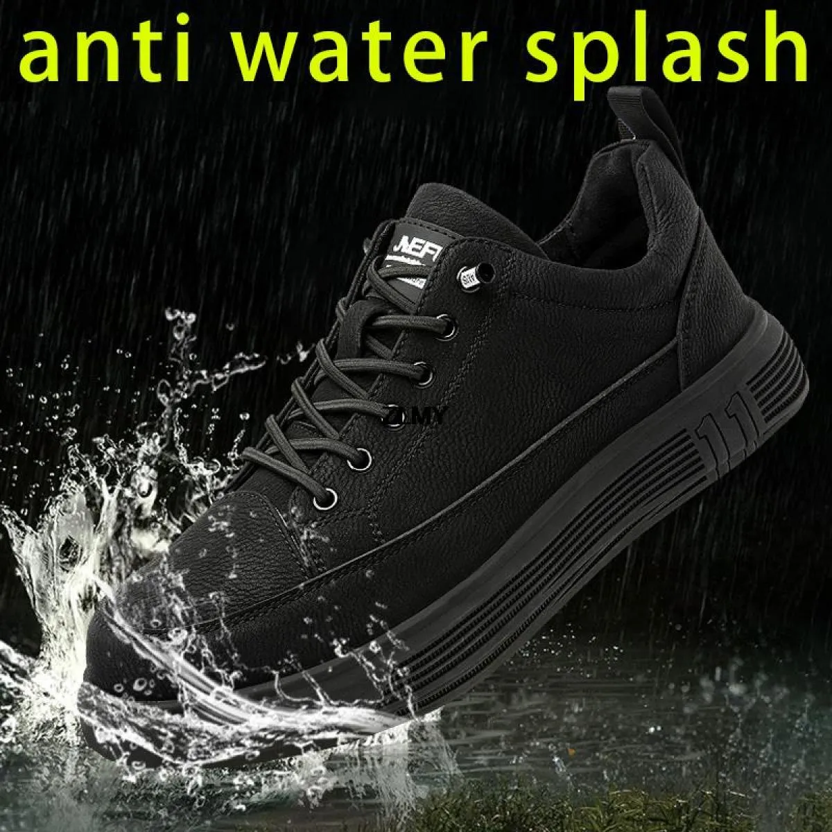 Scarpe antinfortunistiche in pelle micro Scarpe da lavoro anti-pugnalate da uomo Sneakers con punta in acciaio Stivali antinfort