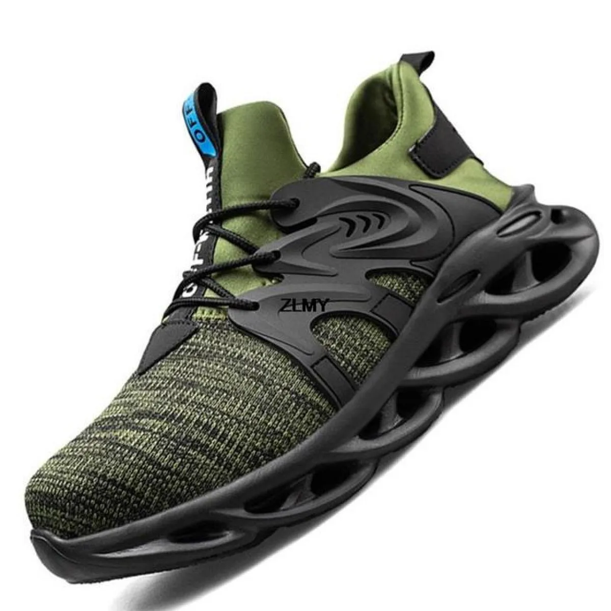 Scarpe antinfortunistiche leggere per uomo Scarpe da lavoro con punta in acciaio Antistab Antismash Stivali antinfortunistici da