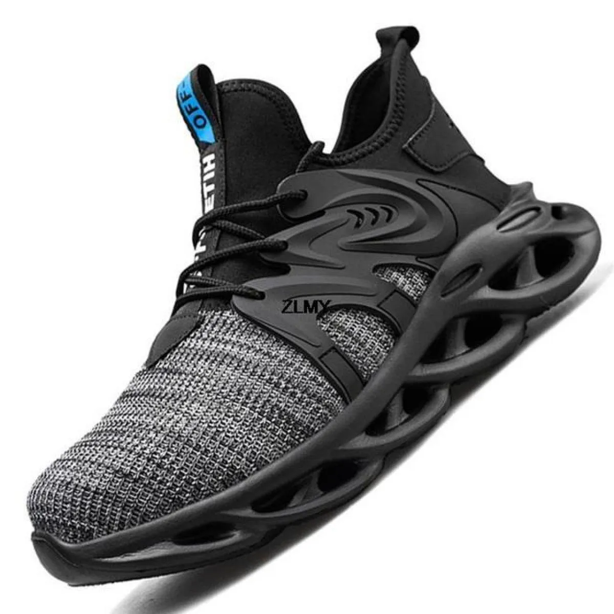 Scarpe antinfortunistiche leggere per uomo Scarpe da lavoro con punta in acciaio Antistab Antismash Stivali antinfortunistici da