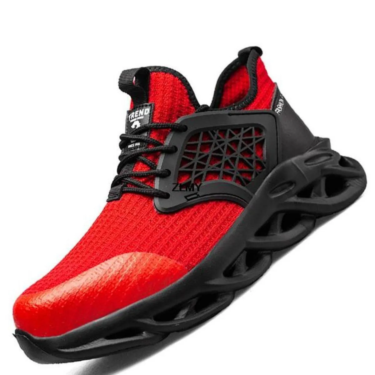 Scarpe antinfortunistiche leggere per uomo Scarpe da lavoro con punta in acciaio Antistab Antismash Stivali antinfortunistici da