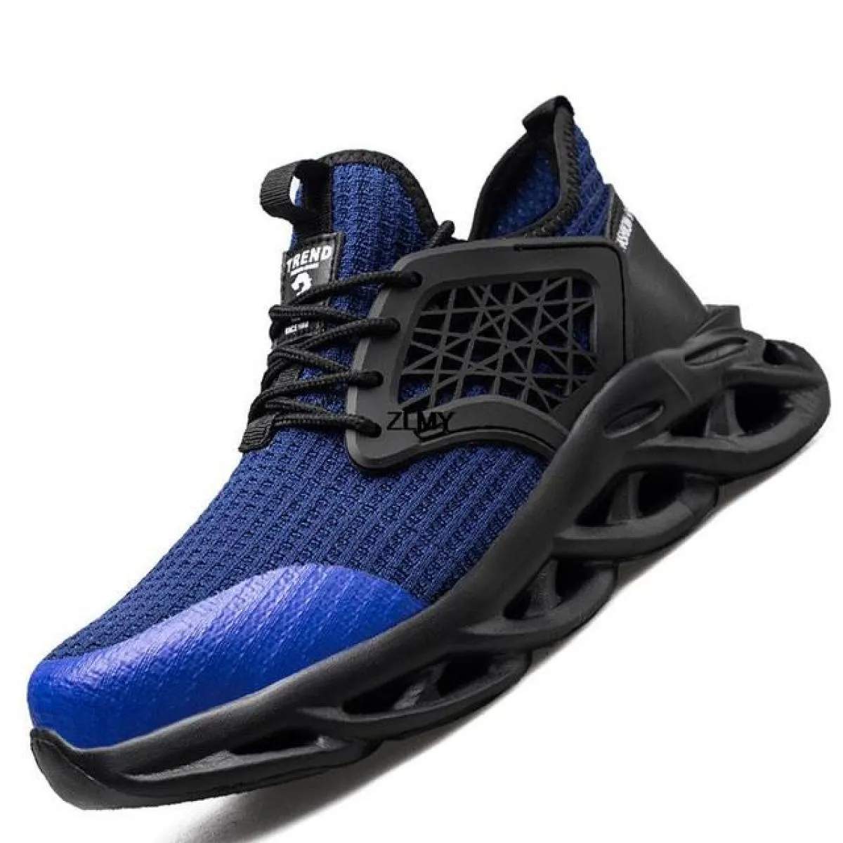 Scarpe antinfortunistiche leggere per uomo Scarpe da lavoro con punta in acciaio Antistab Antismash Stivali antinfortunistici da