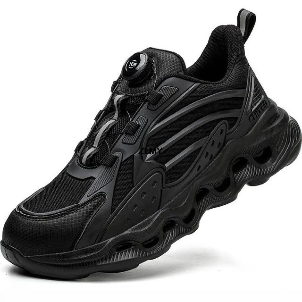 Scarpe antinfortunistiche traspiranti Sneaker da uomo con punta in acciaio Stivali antinfortunistici da lavoro antiforatura Scar