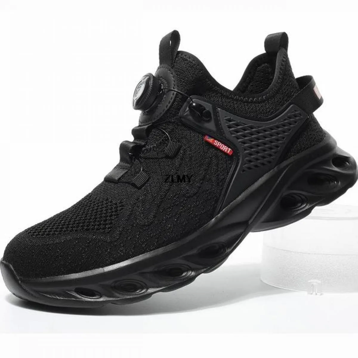 Scarpe antinfortunistiche traspiranti Sneaker da uomo con punta in acciaio Stivali antinfortunistici da lavoro antiforatura Scar