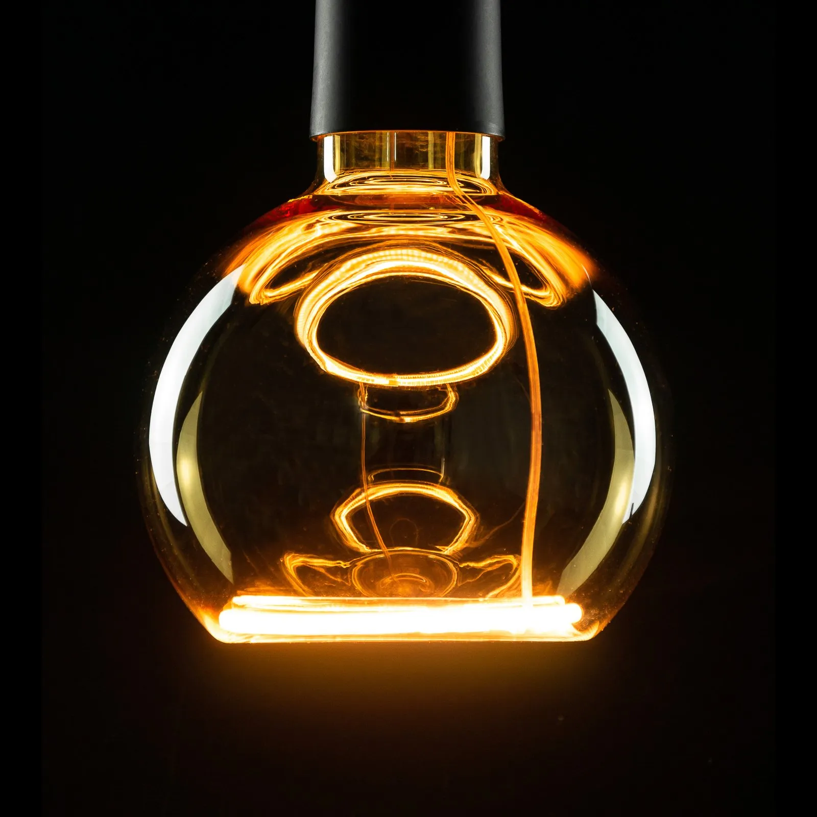 Segula LED globo galleggiante G125 E27 4W oro 922 dimmerabile