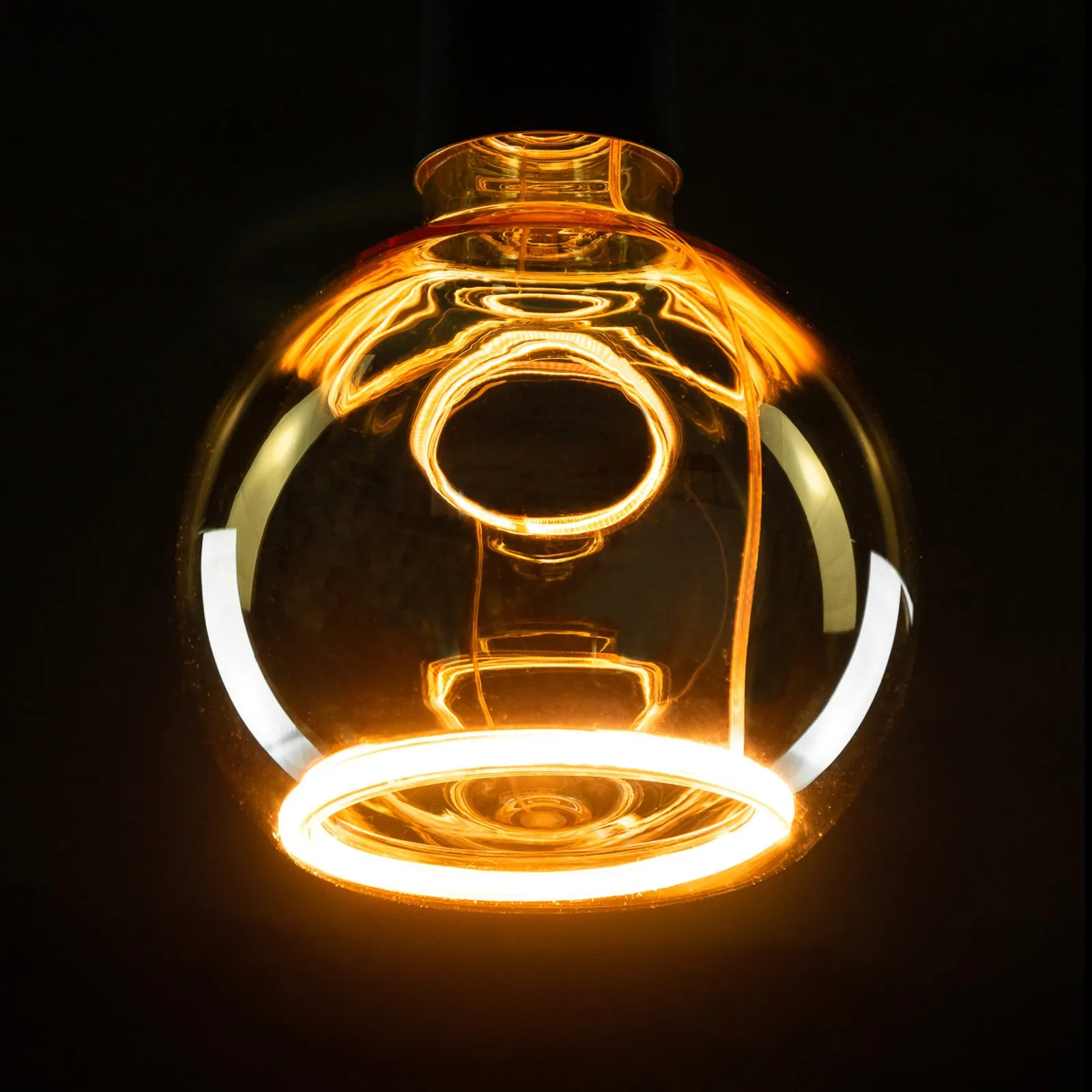 Segula LED globo galleggiante G125 E27 4W oro 922 dimmerabile