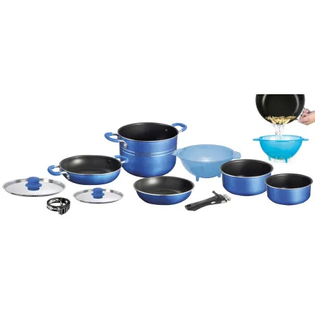 Set Pentole Brunner Skipper 9 + 1 Ø 24 cm