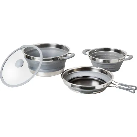 Set Pentole Brunner Volcano Pasta al Volo Fold-Away