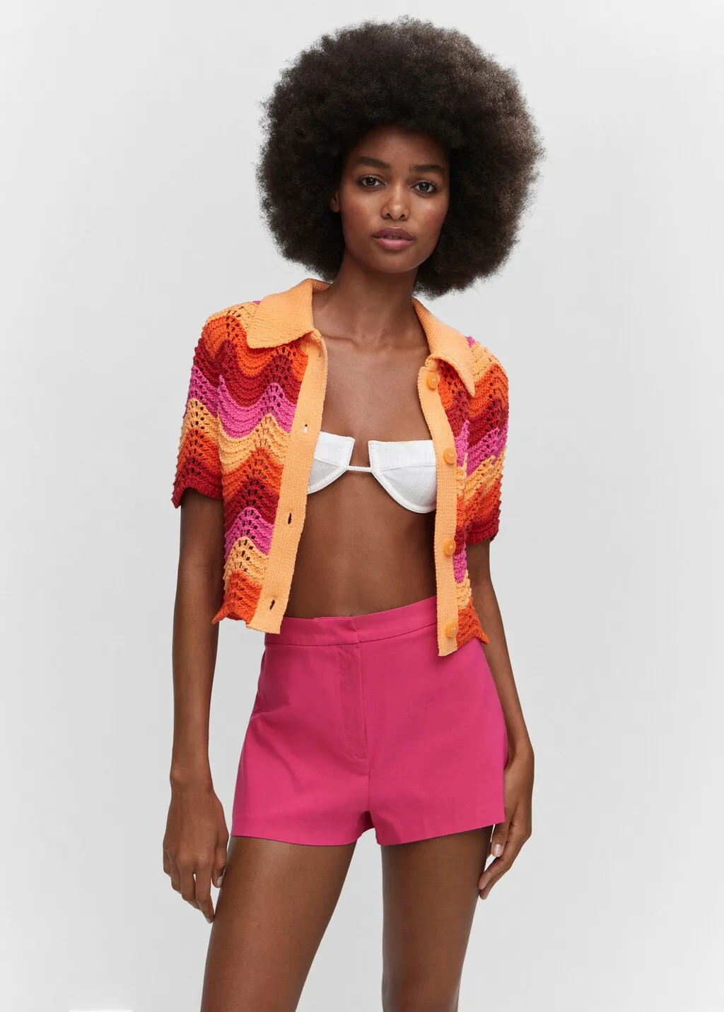 Short dritti vita alta