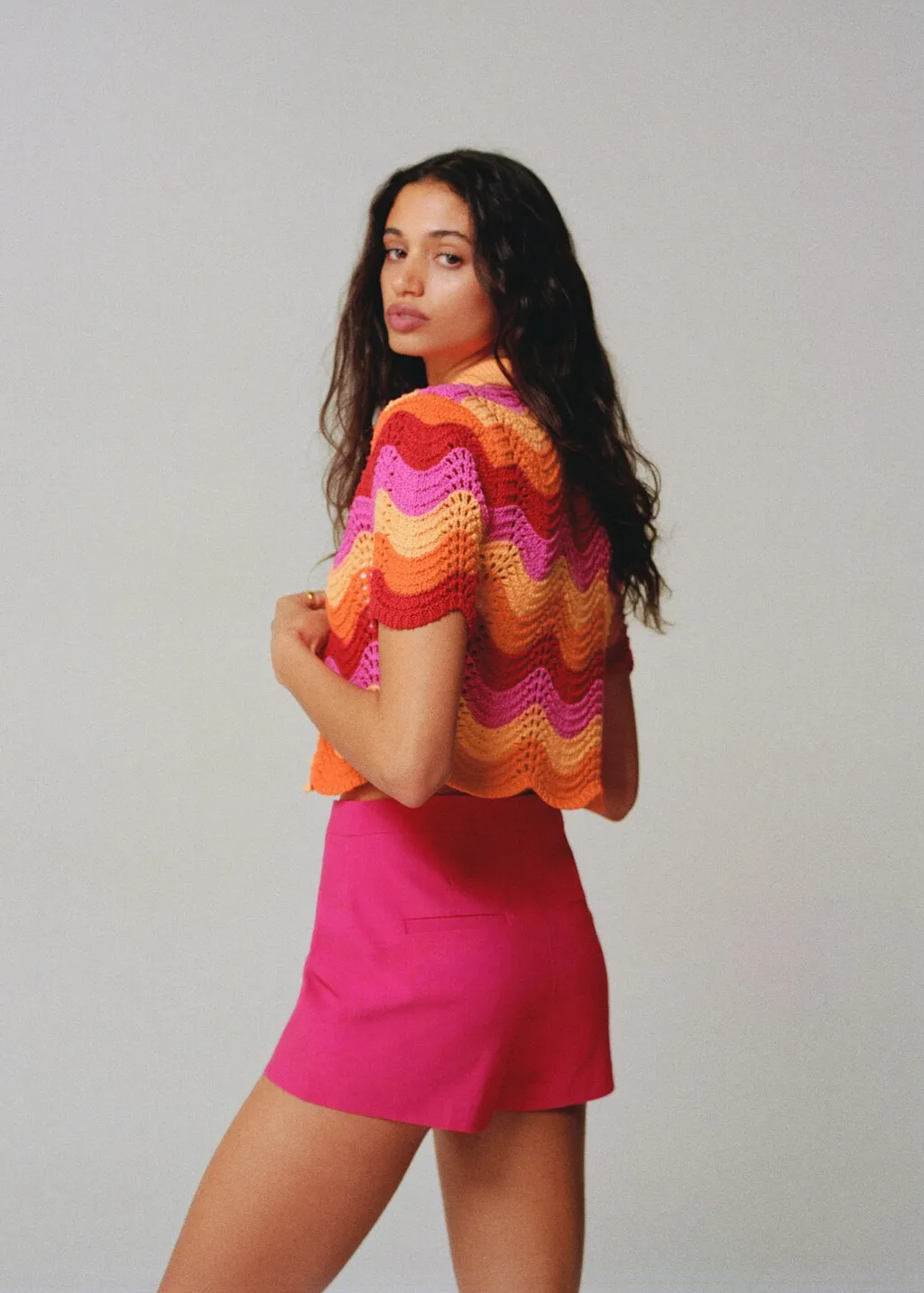 Short dritti vita alta