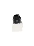 Sneakers Windsor Smith CARTE BRAVE BLACK WHITE in pelle nero