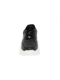 Sneakers Windsor Smith CARTE BRAVE BLACK WHITE in pelle nero