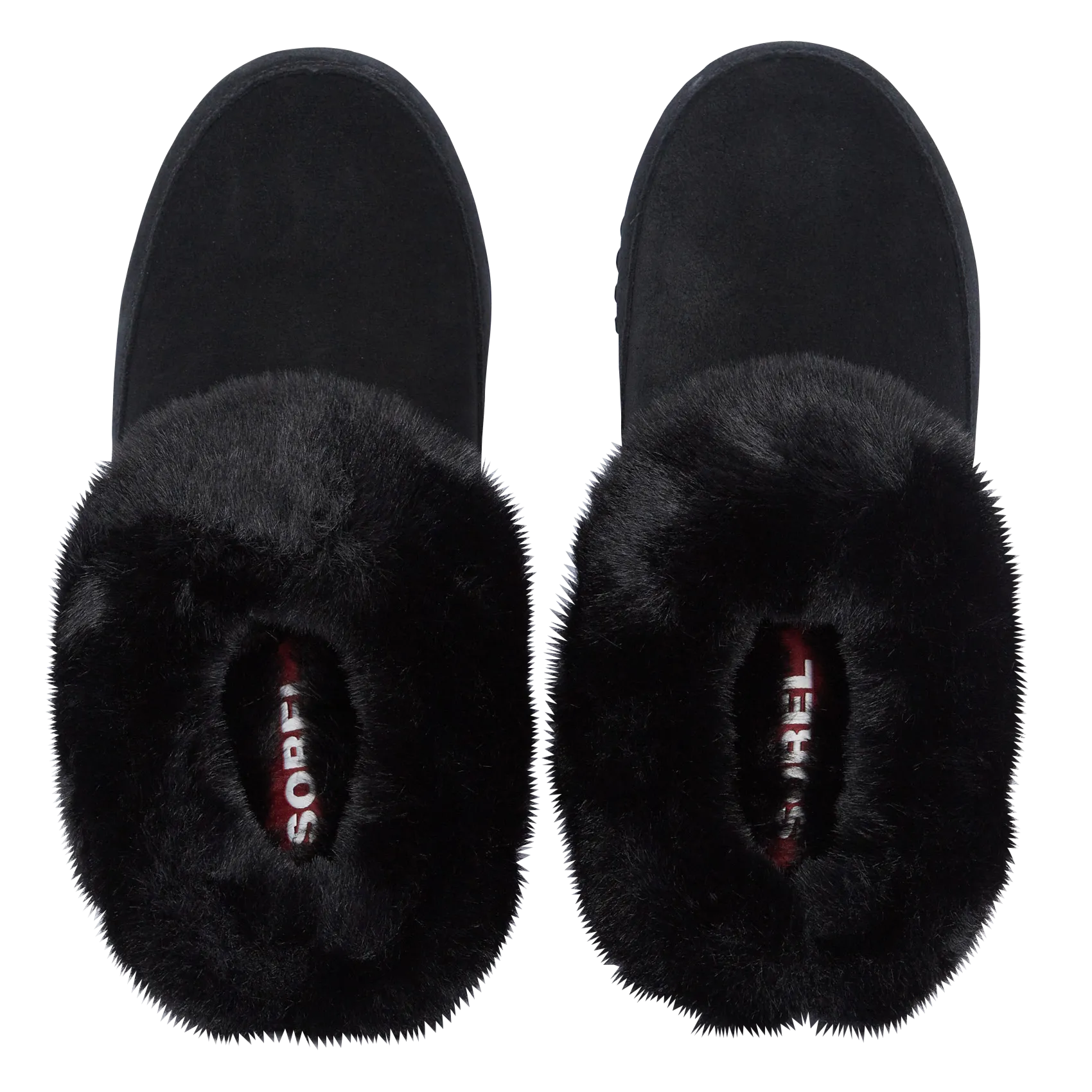  SOREL   SOREL GO COFFEE RUN - Pantofole in pelle | Nero