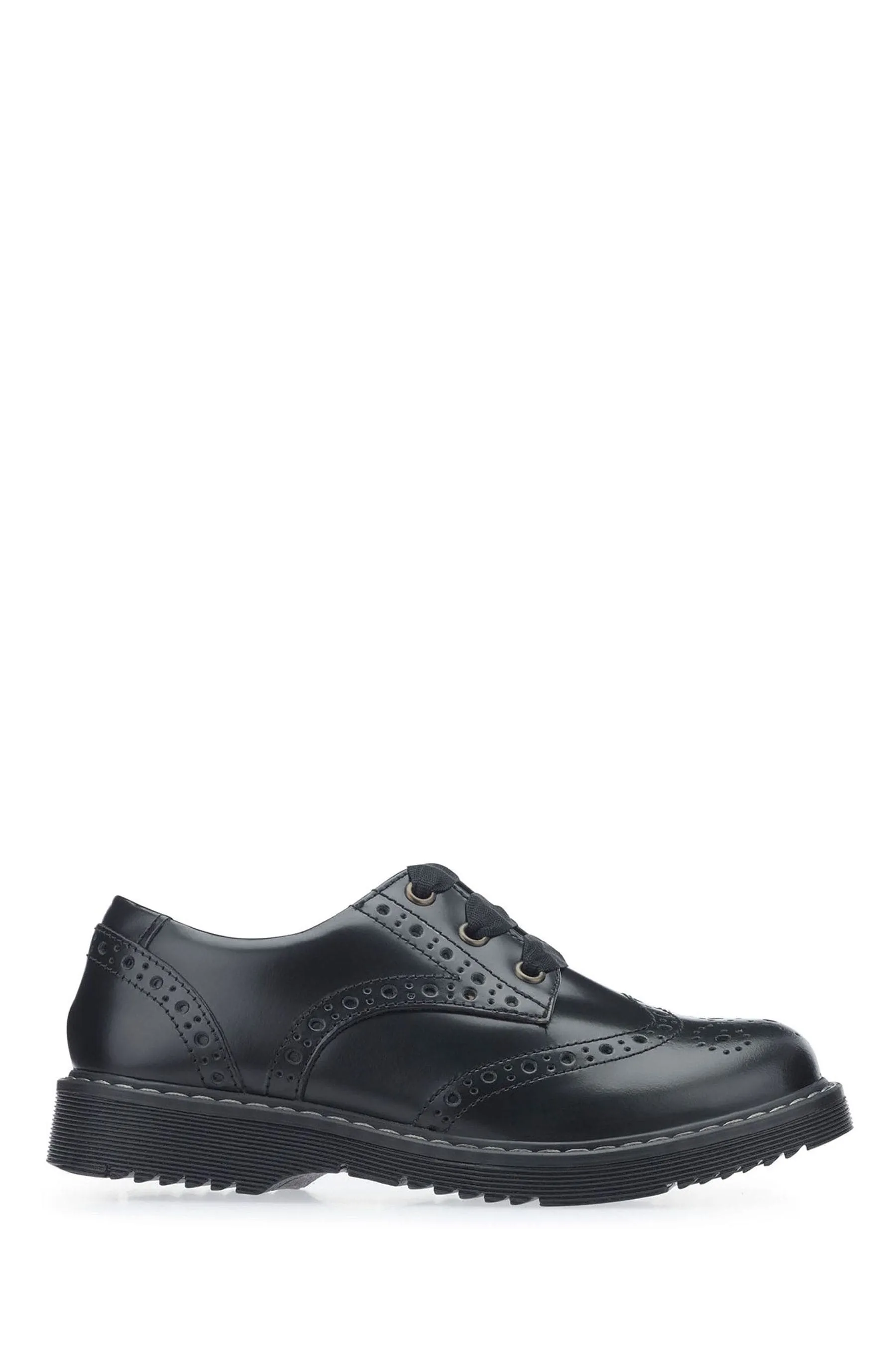 Start-Rite Pelle Nero - Vestibilità ampia - Scarpe per la scuola    