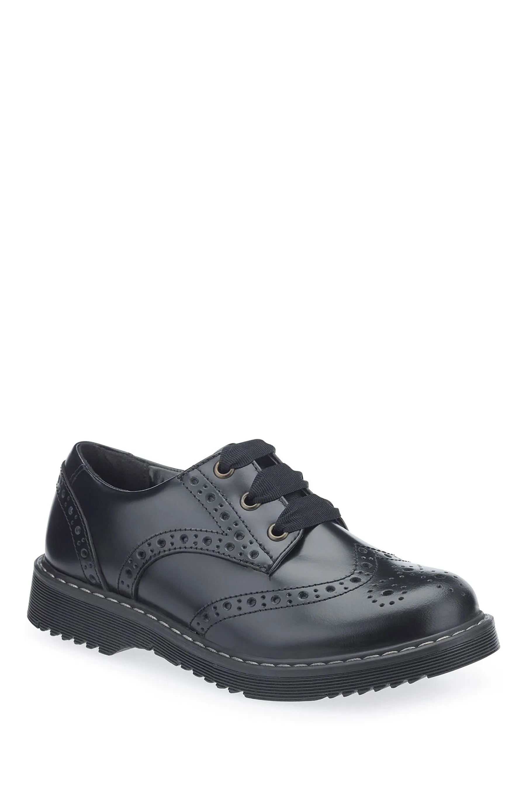 Start-Rite Pelle Nero - Vestibilità ampia - Scarpe per la scuola    