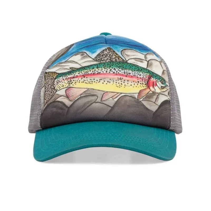 Sunday Afternoons Kids' Rainbow Trout Kids trucker