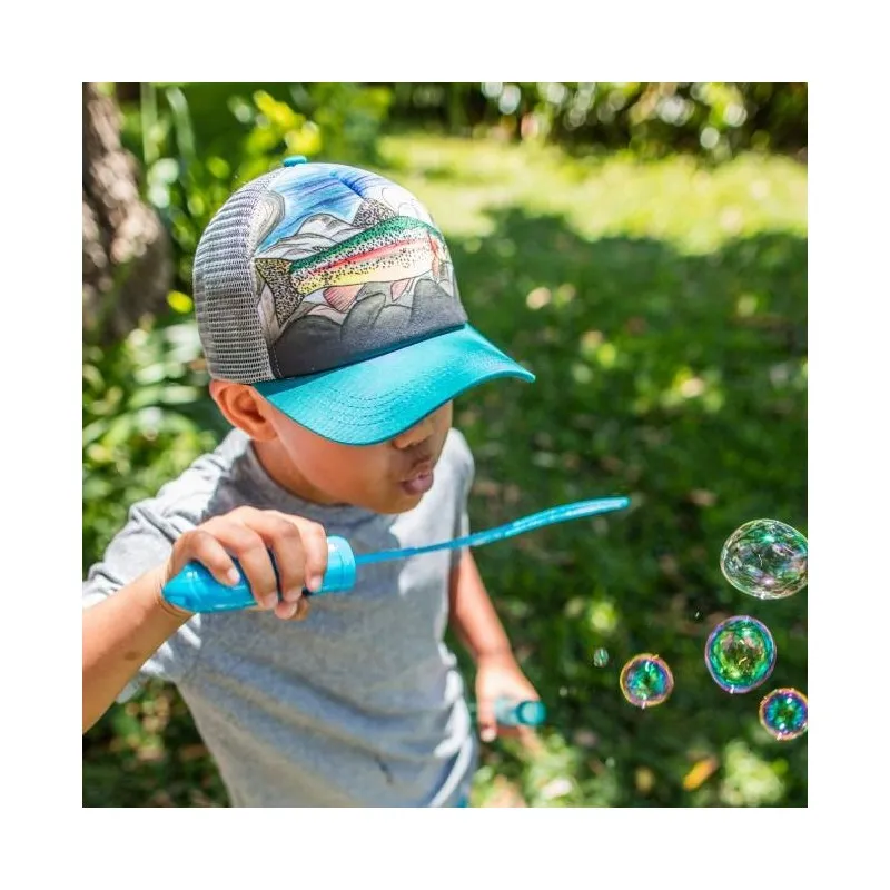 Sunday Afternoons Kids' Rainbow Trout Kids trucker