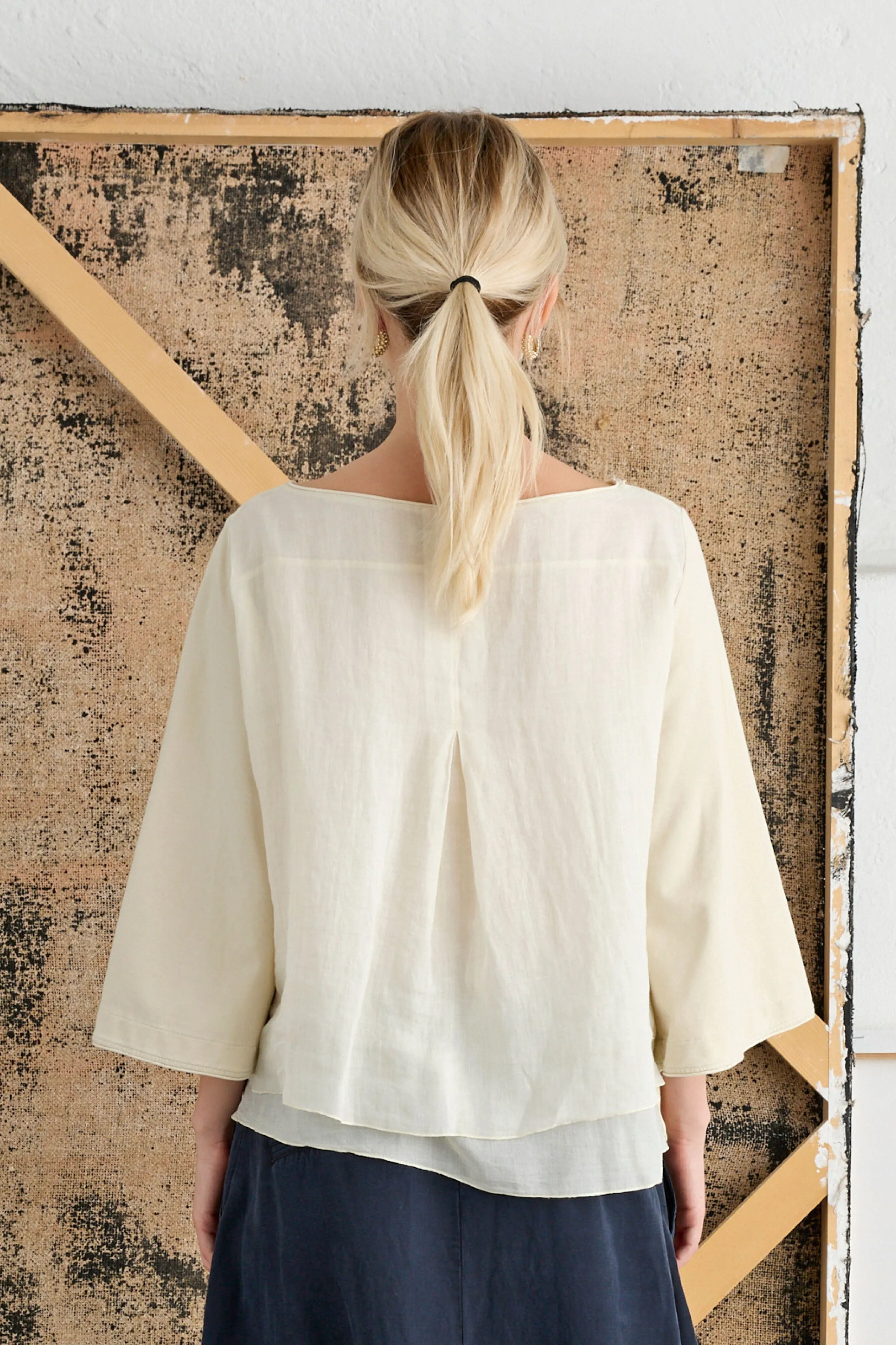 Sweatshirt with Boat Neck Garment-Dyed 4840 2261