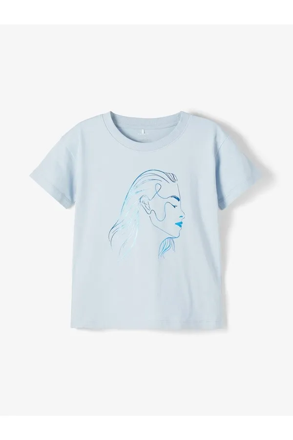 T-shirt Bambina Name It Blue