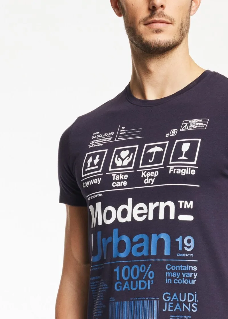 T-shirt con motivo grafico