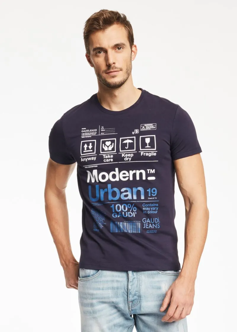 T-shirt con motivo grafico