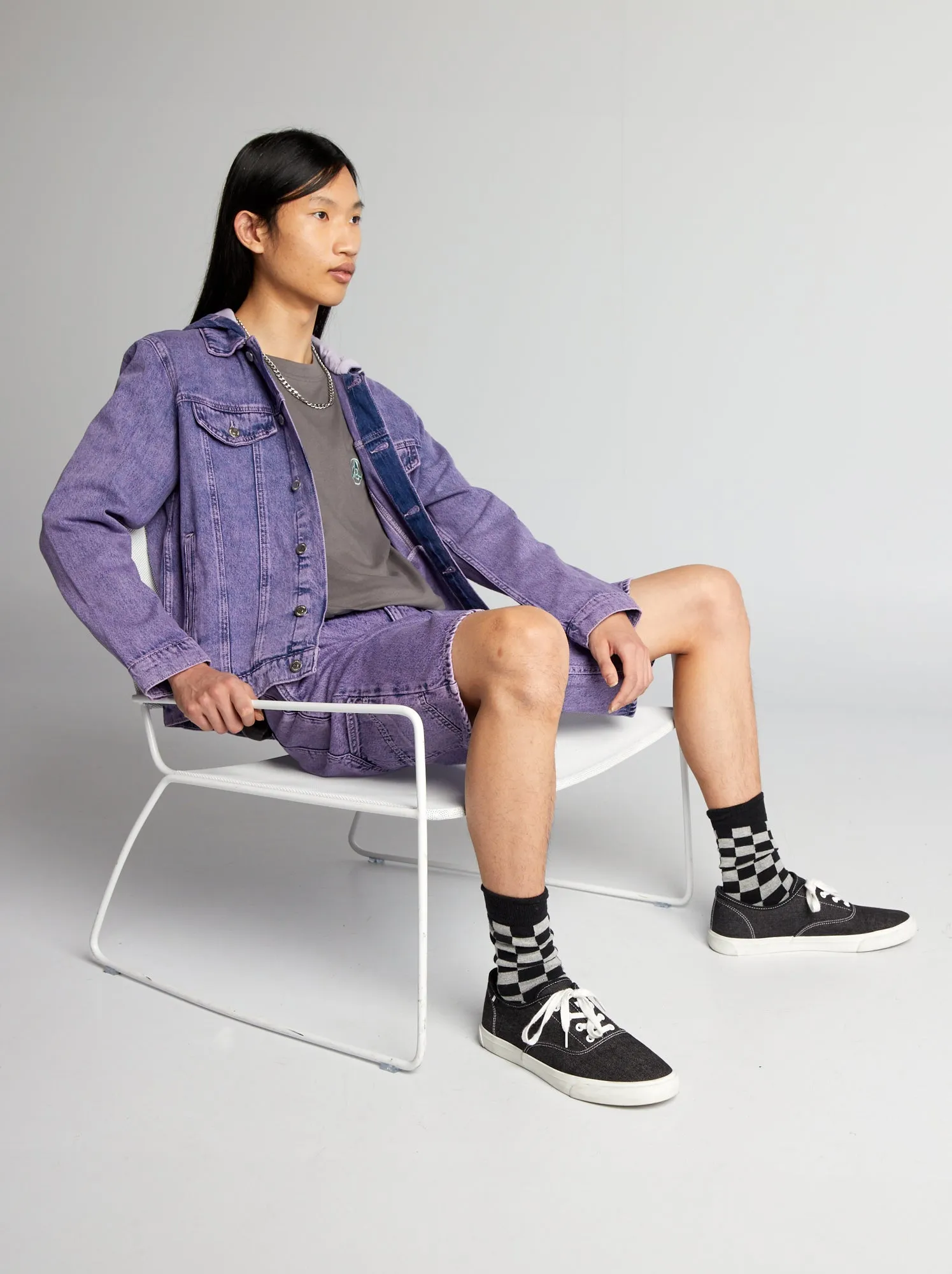 T-shirt oversize 'Naruto' - GRIGIO