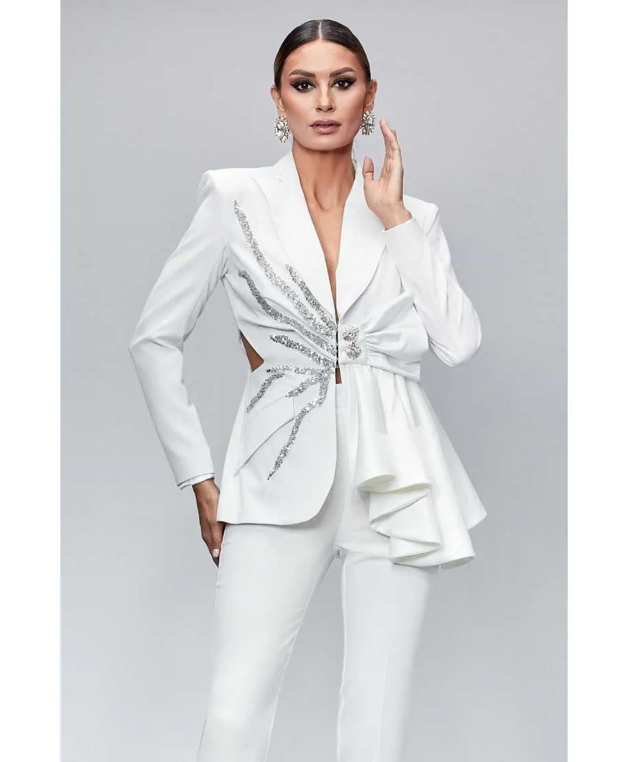Tailleur donna, bianco