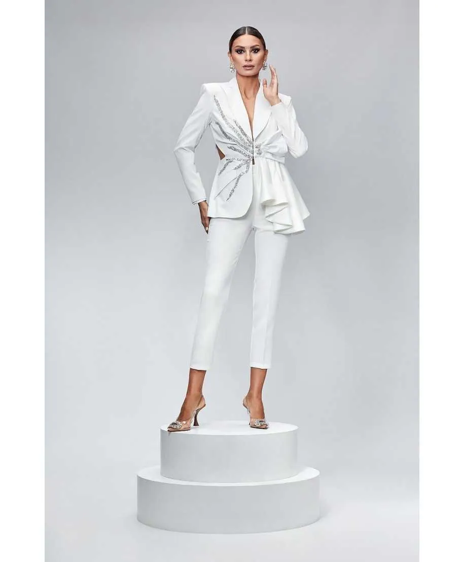 Tailleur donna, bianco