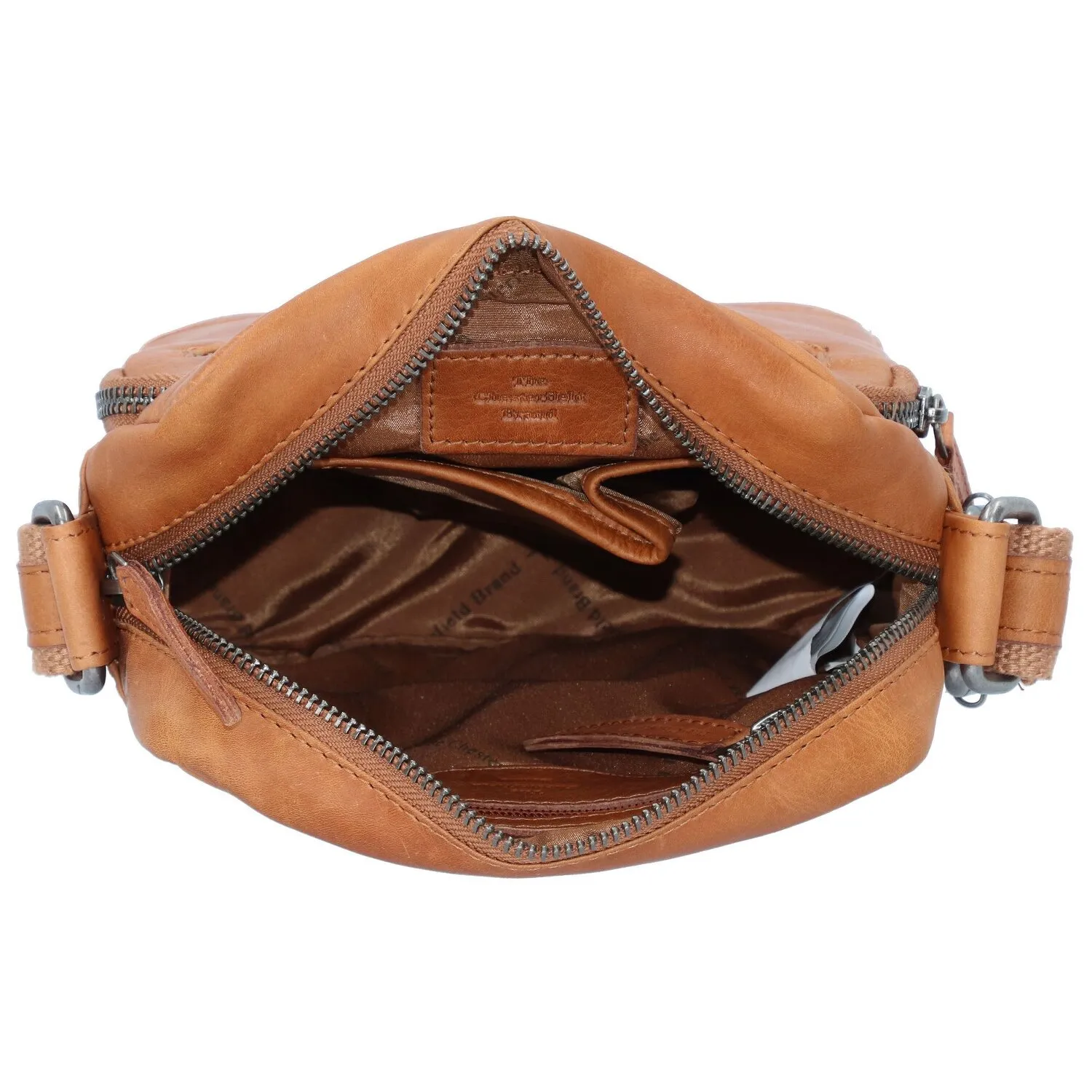 The Chesterfield Brand Wax Pull Up Borsa a tracolla Pelle 17 cm