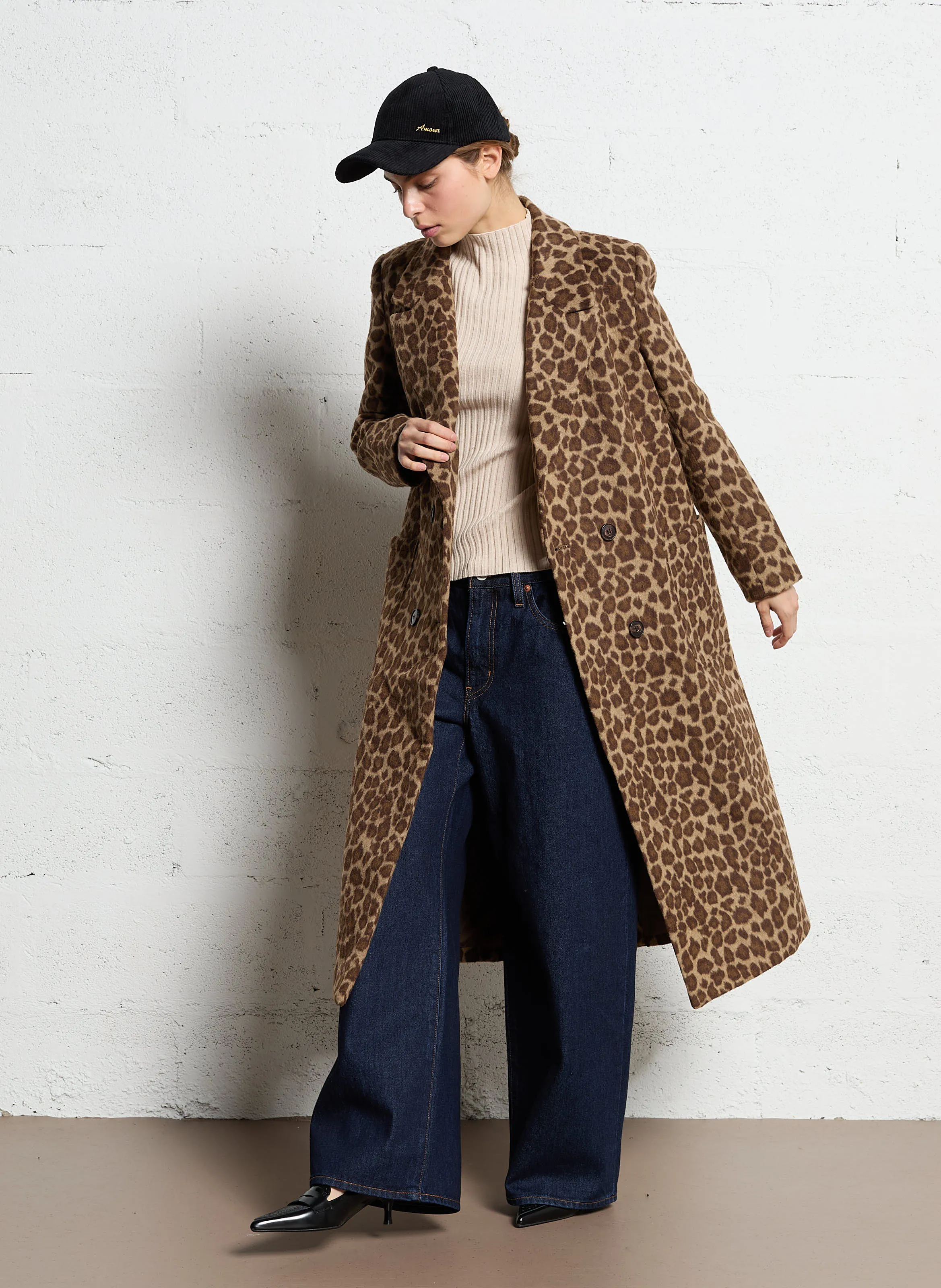 THE KORNER   Cappotto collo tailleur | Marrone