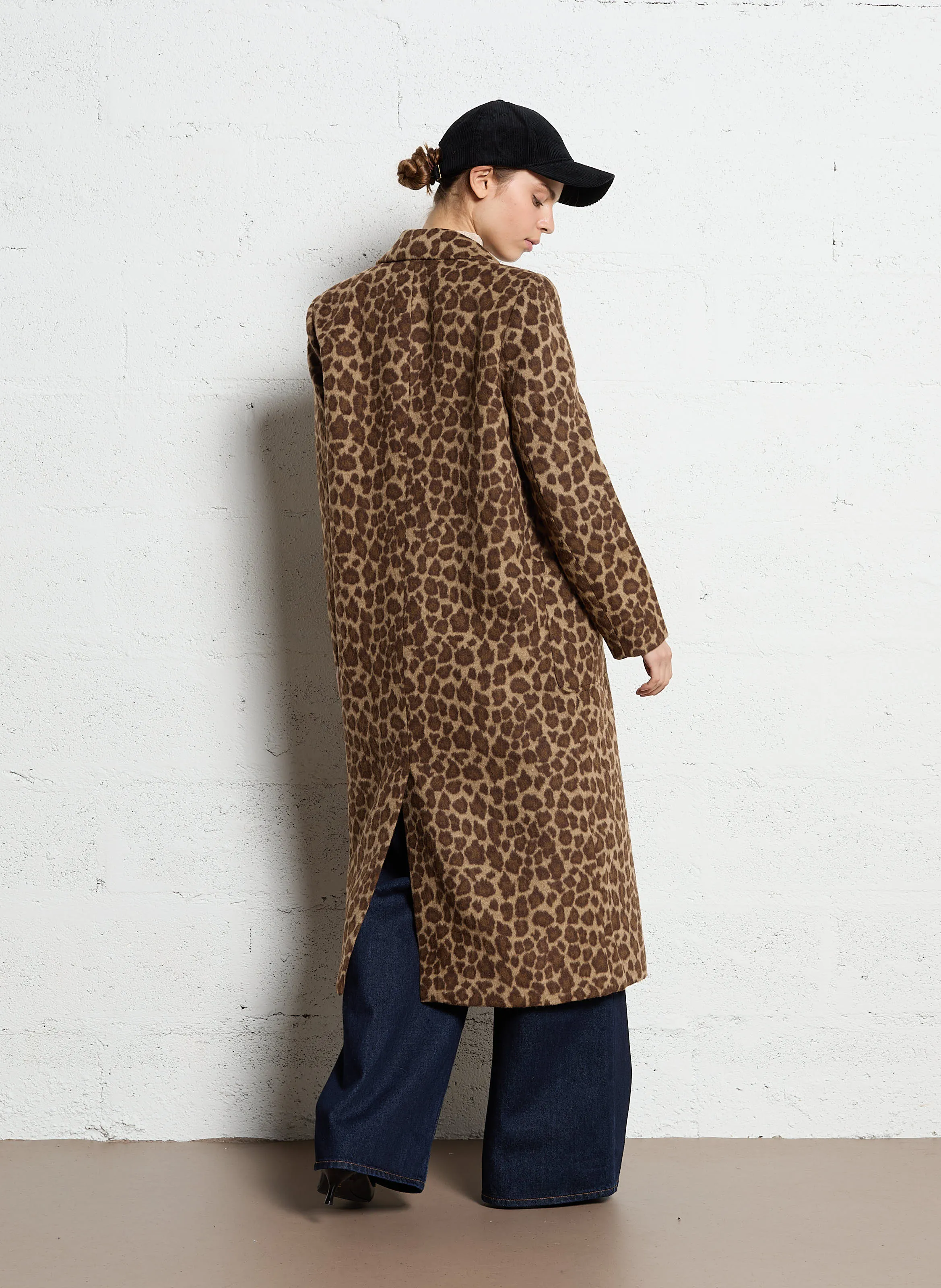  THE KORNER   Cappotto collo tailleur | Marrone