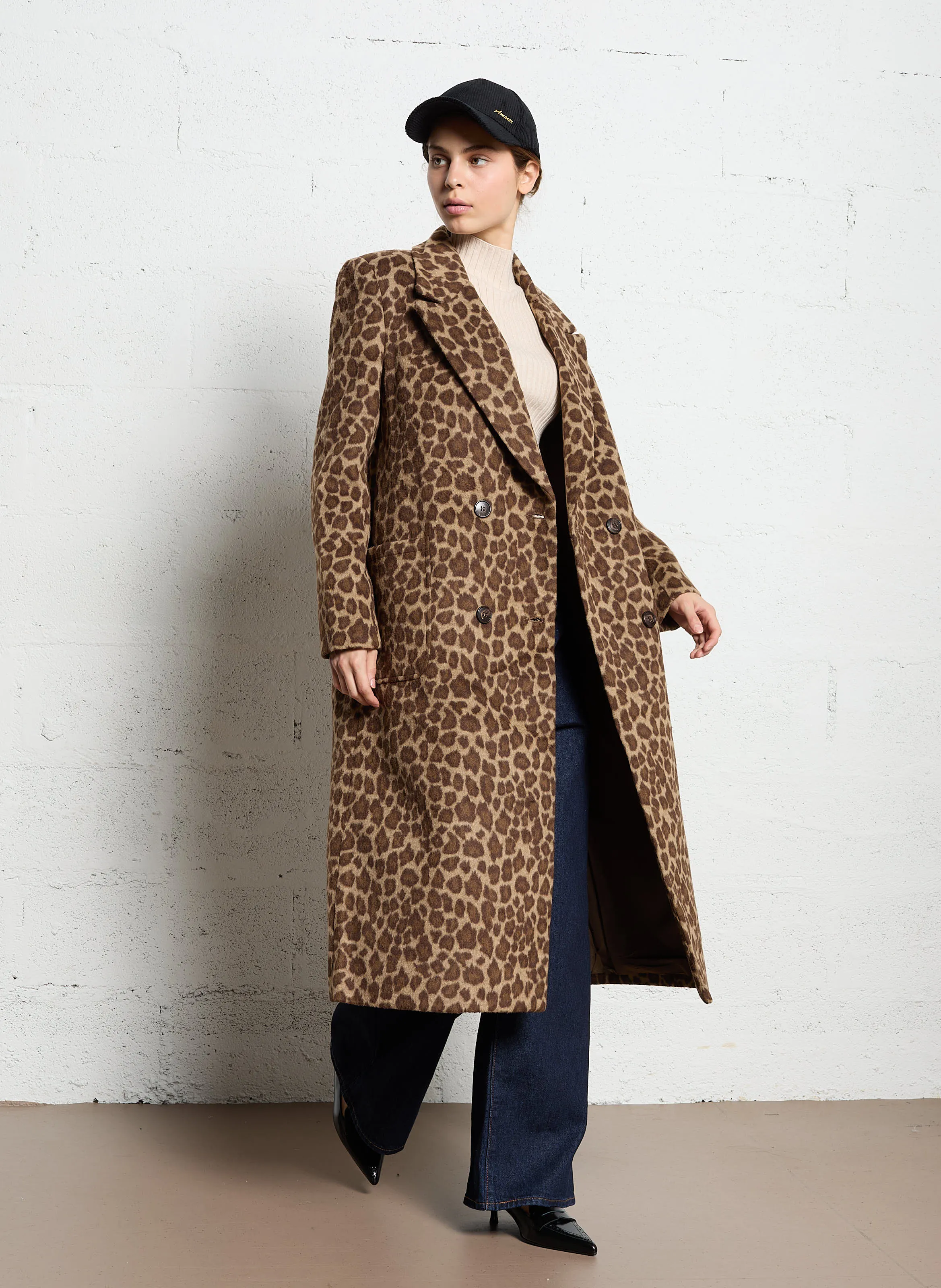  THE KORNER   Cappotto collo tailleur | Marrone