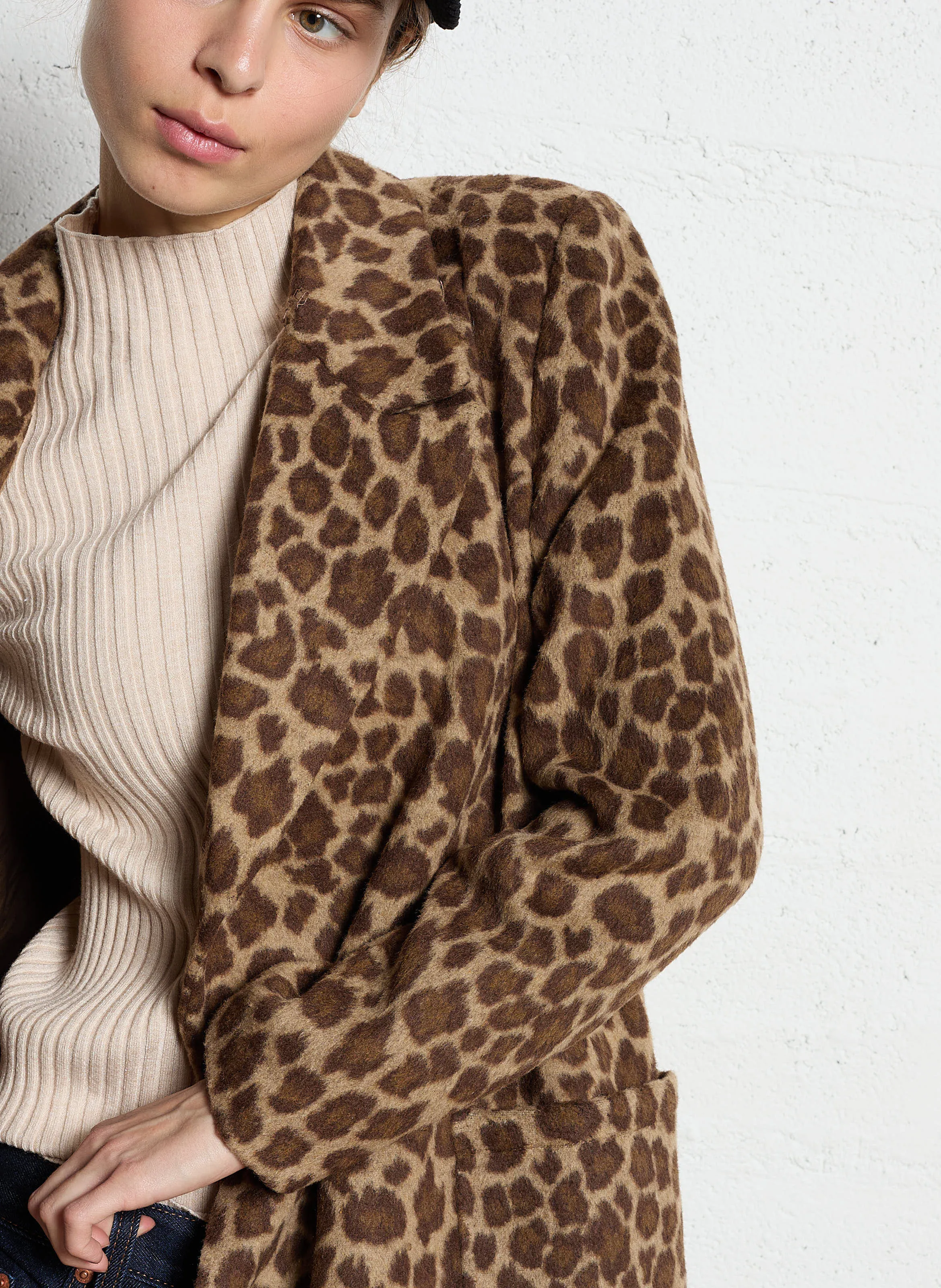  THE KORNER   Cappotto collo tailleur | Marrone