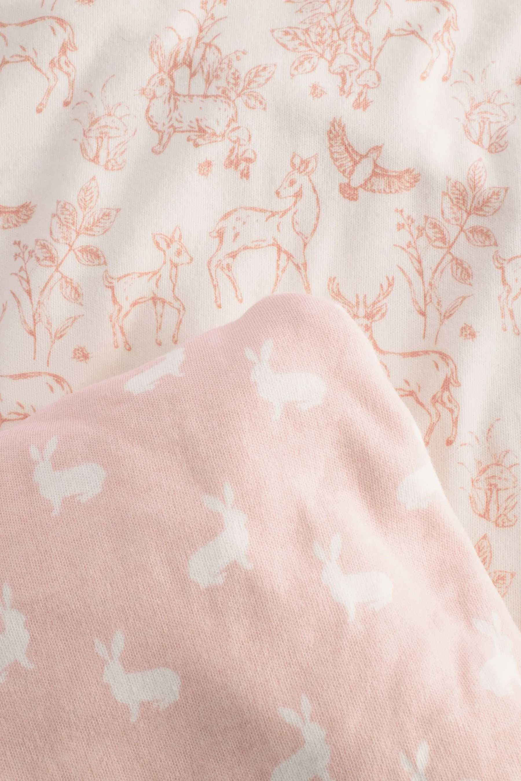 The Little Tailor 2 Pack 100% Cotton Baby Fitted Jersey Cot Sheets    