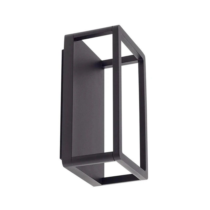 Thorvid LED All'aperto Applique da Parete H26 Nero - Lucande | Acquista online