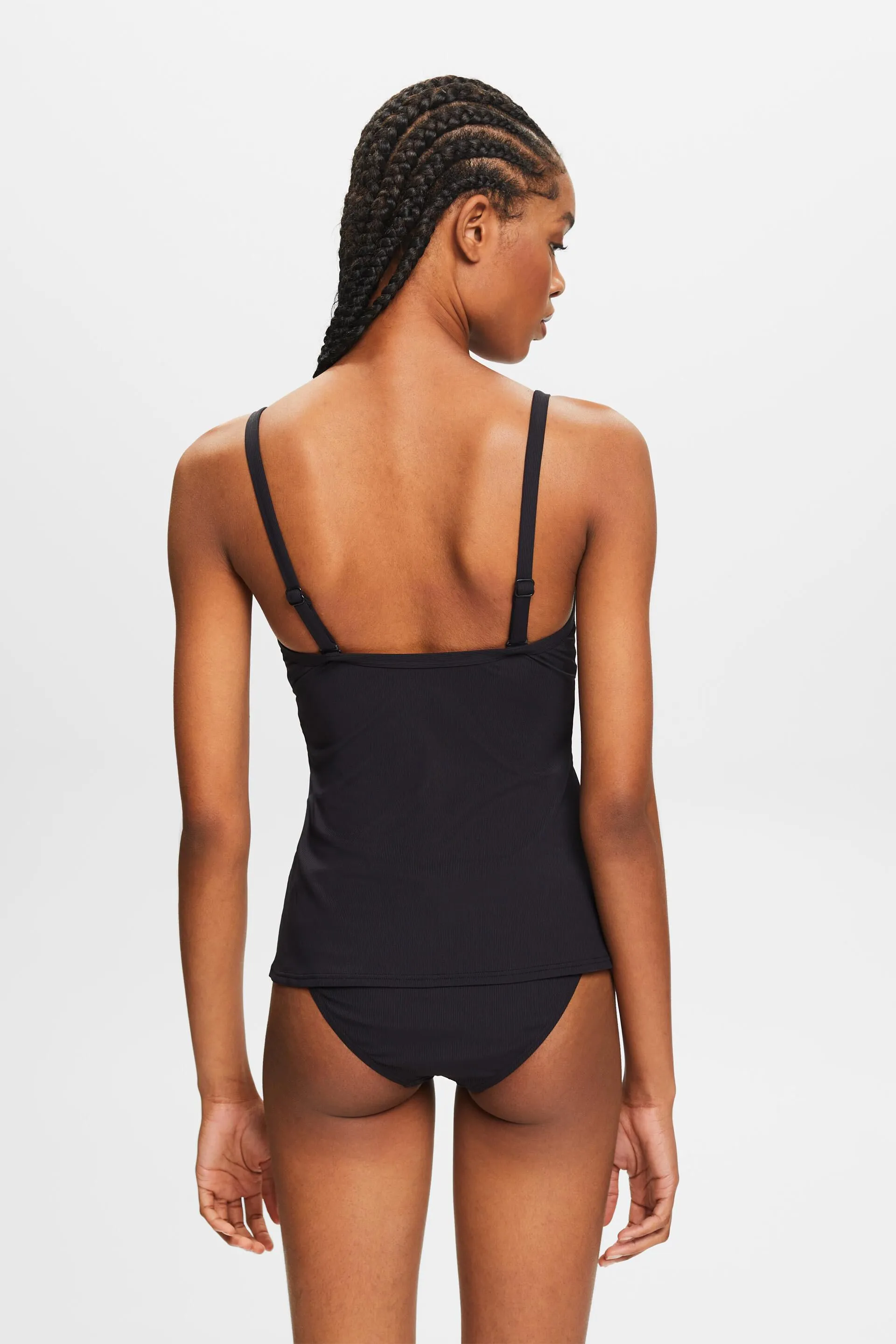 Top da tankini a righe