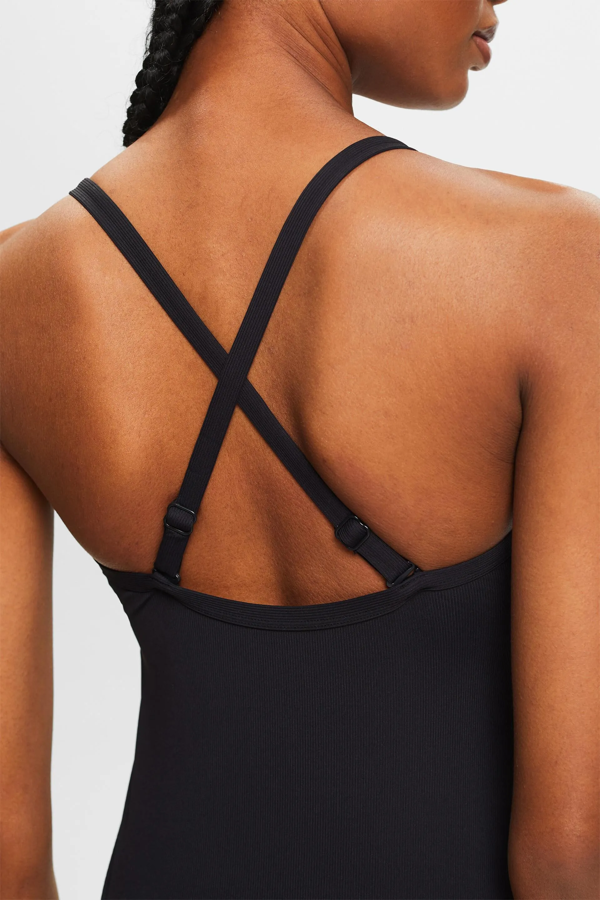 Top da tankini a righe