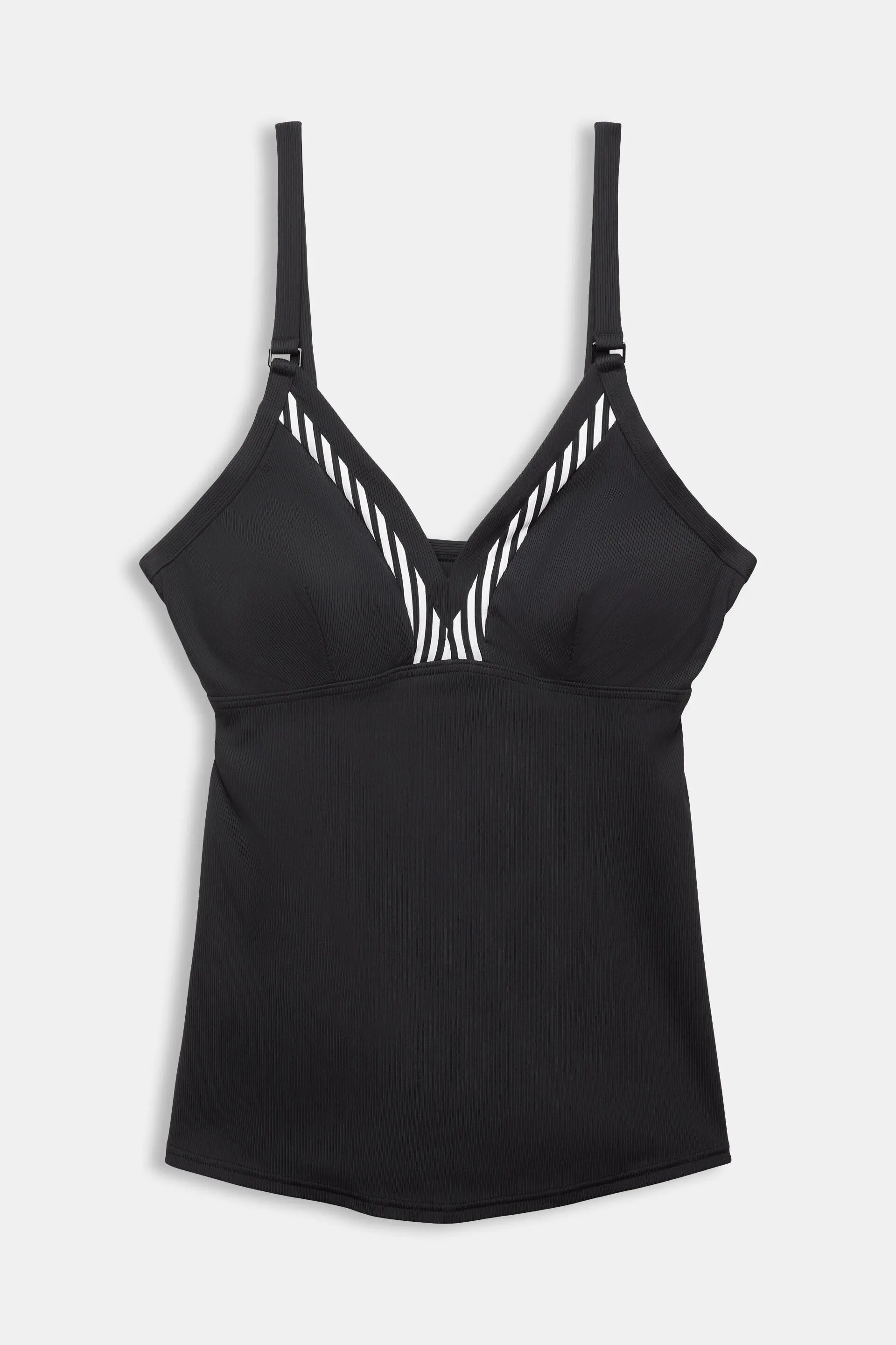 Top da tankini a righe