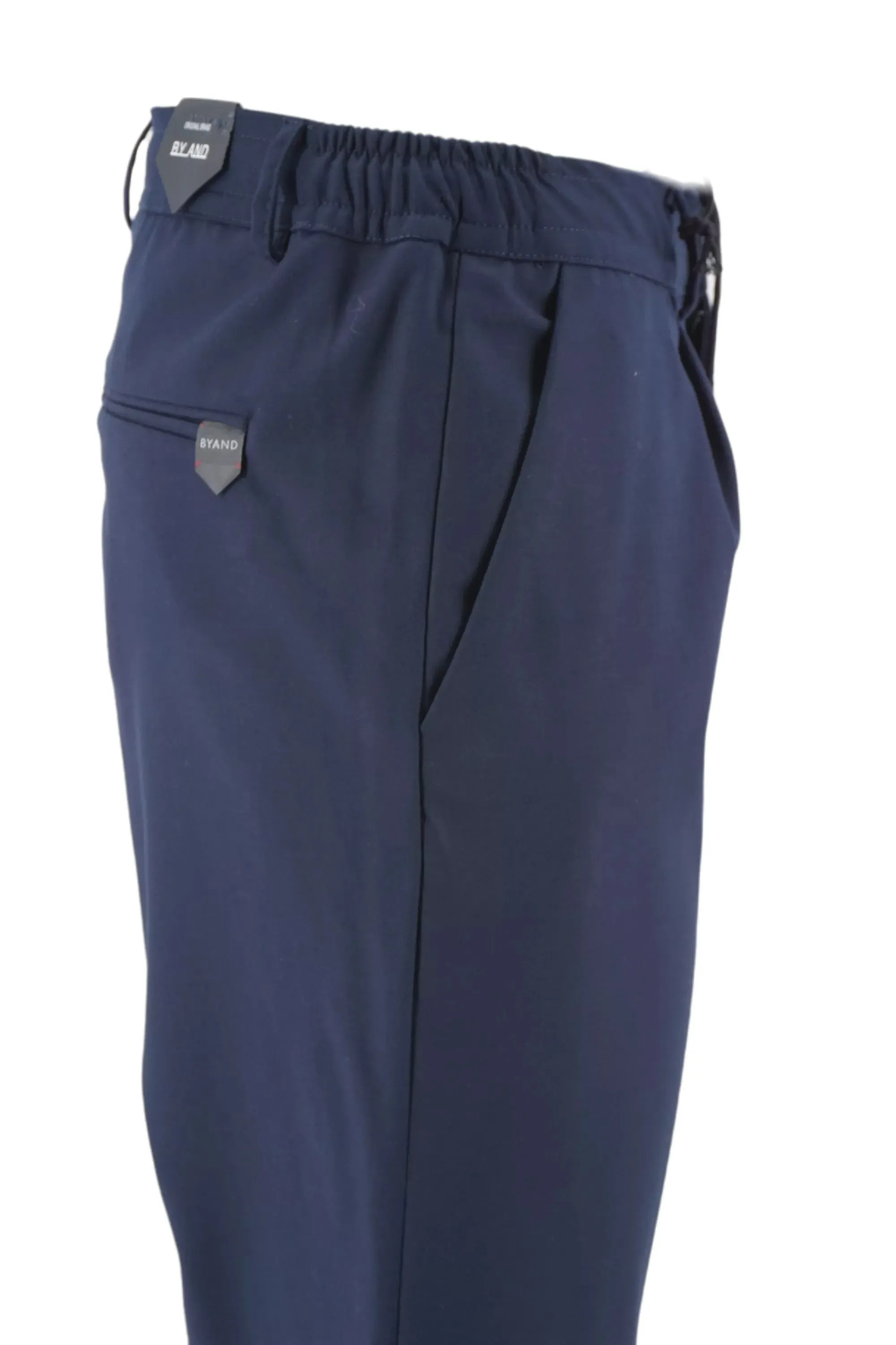 Trousers with Drawstring Waist By And / Blue
