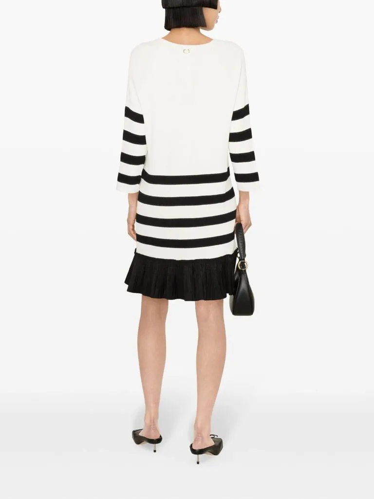 twinset Abito stampa a righe