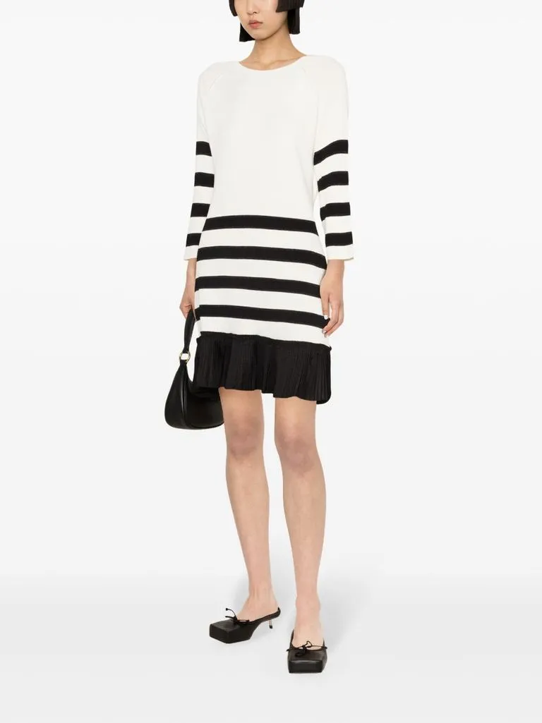 twinset Abito stampa a righe