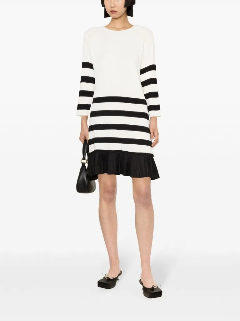 twinset Abito stampa a righe