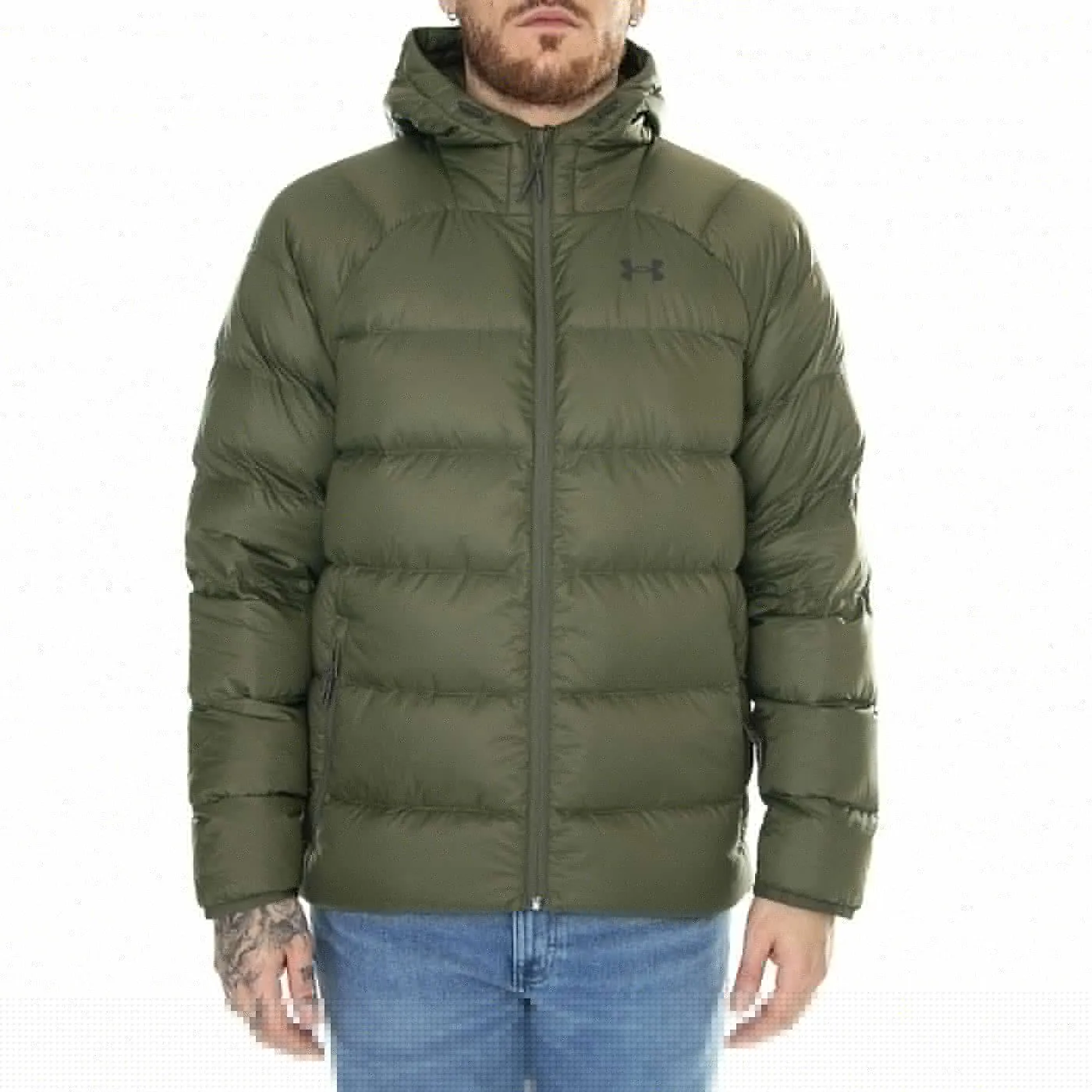 UNDER ARMOUR Armour Down 2.0 Jacket Green - Giacca Invernale Uomo Verde    