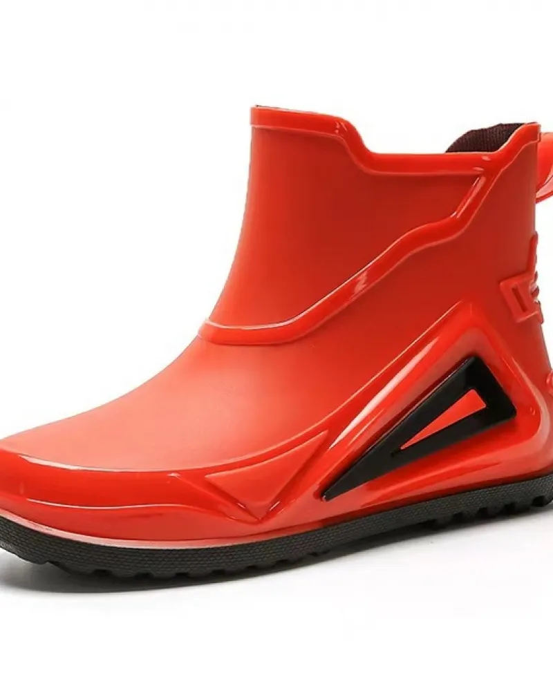 Uomo 2022 Nuovi stivali da pioggia Shaxi per escursionismo leggero antiscivolo allaperto Scarpe da pesca in gomma impermeabili