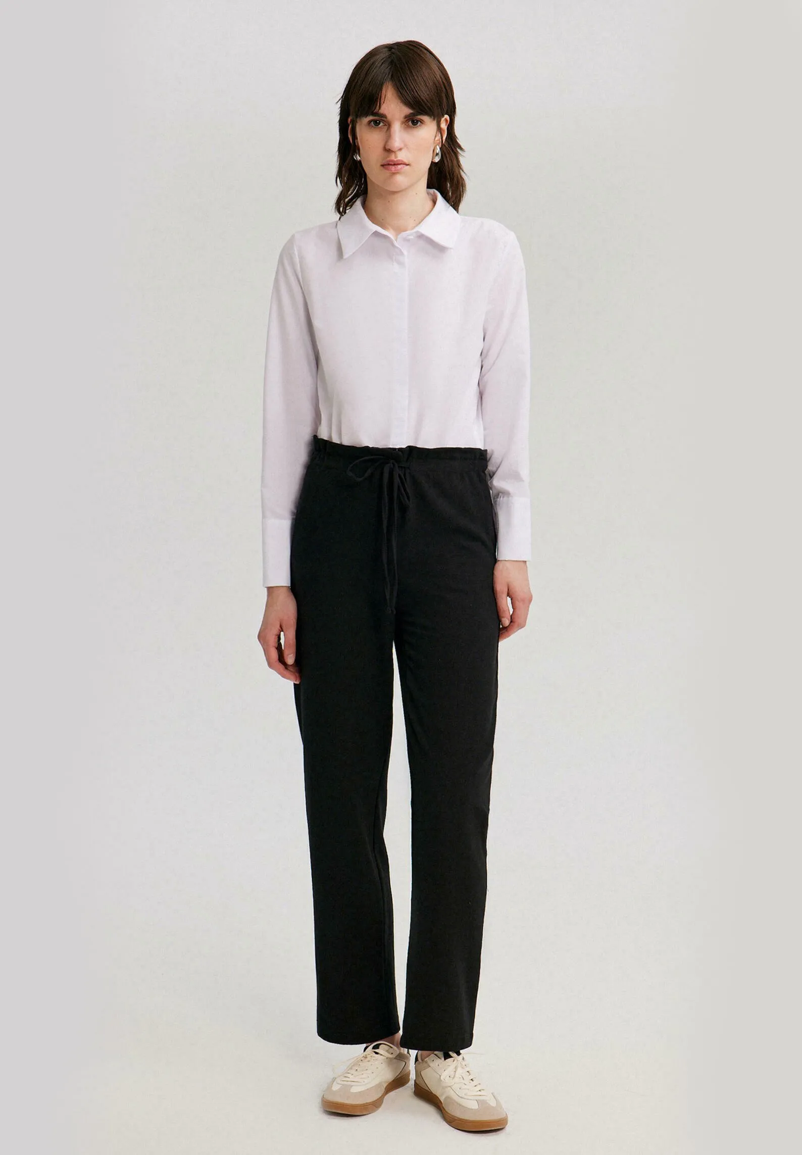 WITH ELASTIC WAIST - Pantaloni