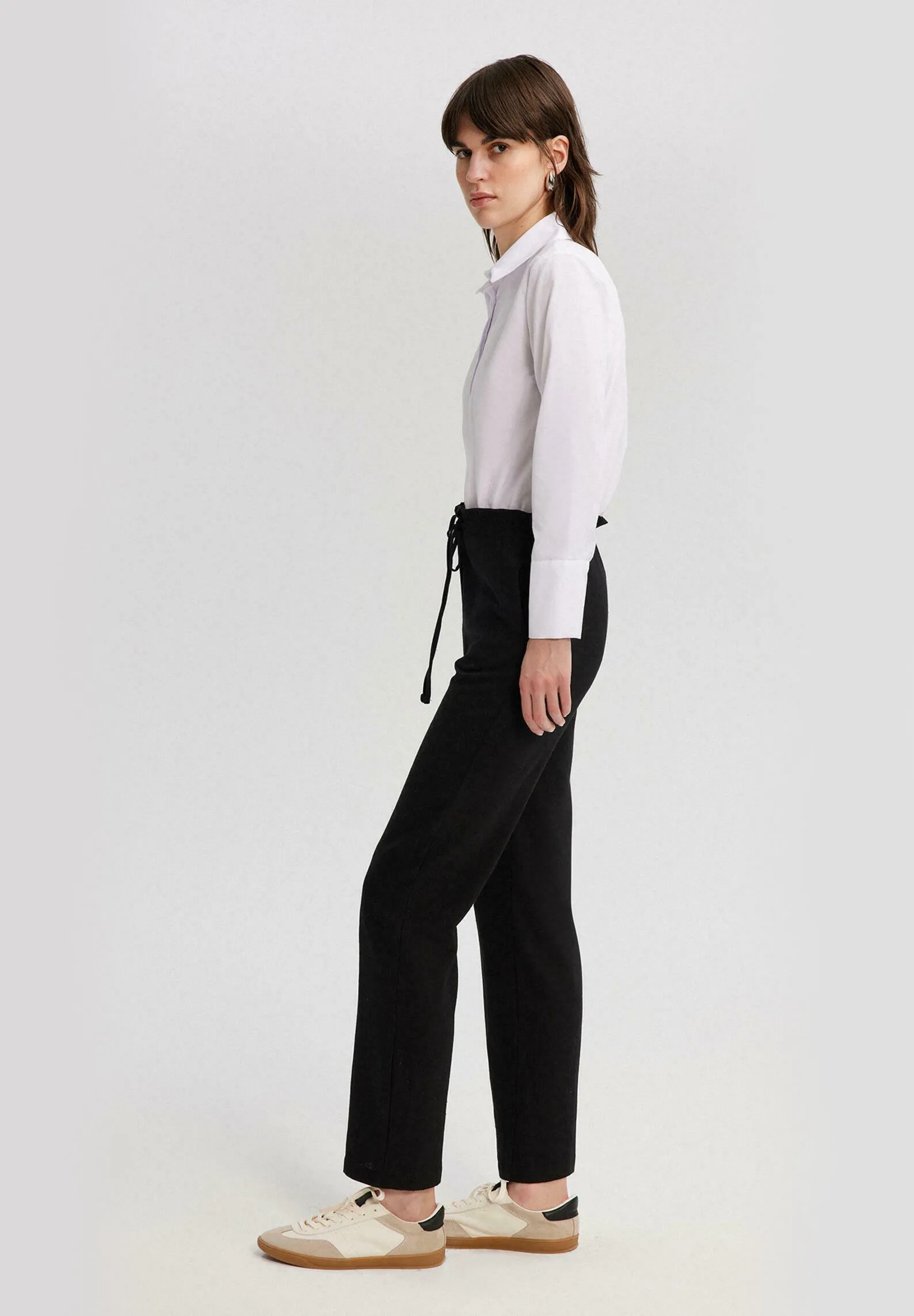 WITH ELASTIC WAIST - Pantaloni