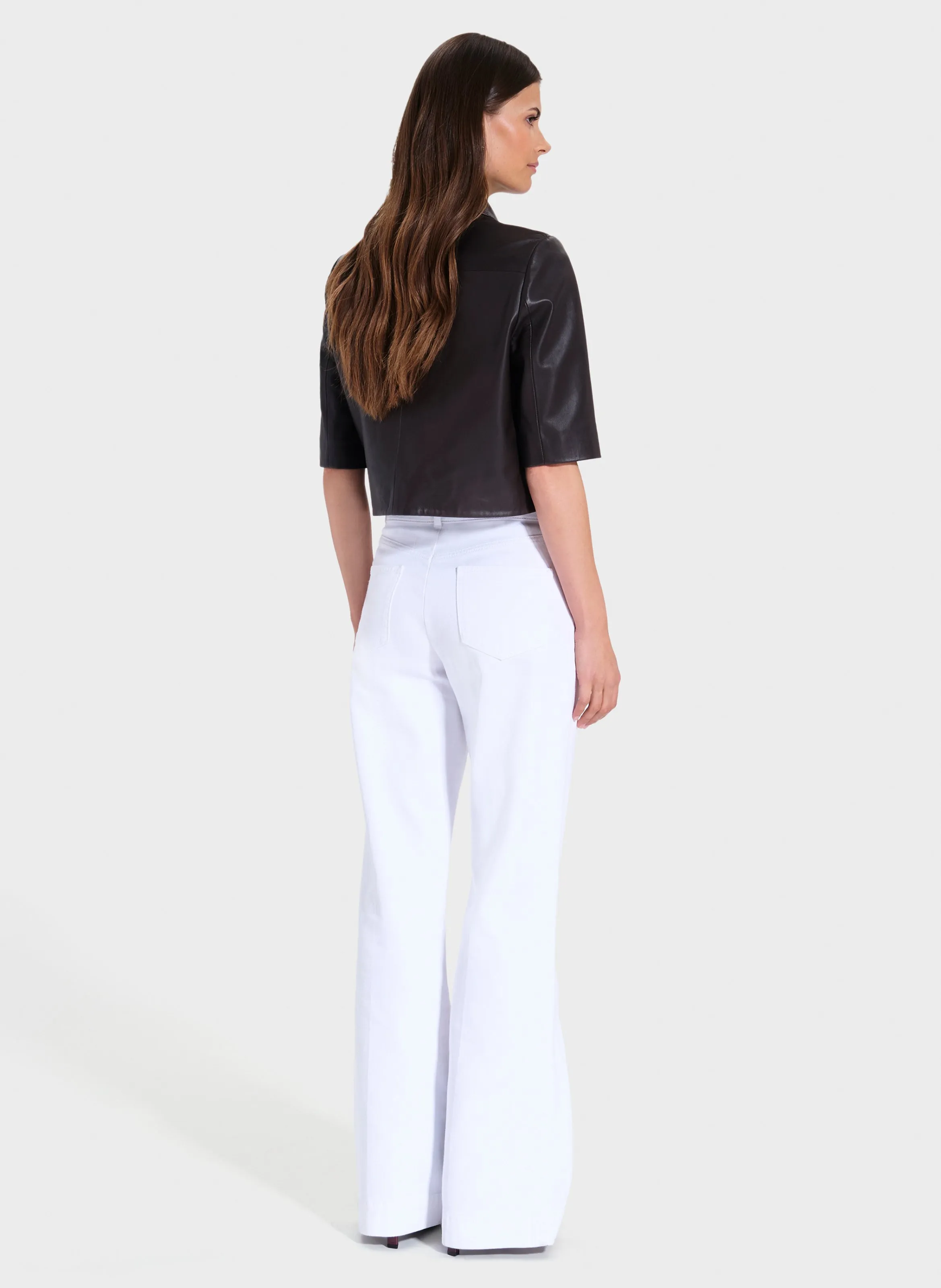  ZAPA   CELINA - Camicia diritta effetto pelle | Marrone